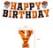 Basketball Party Decorations, Basketball Birthday Party Supplies Kit,Including Sport Themed Birthday Plates Tablecloth Napkin Banner Basketball Garland Cupcake Toppers Balloons Stickers Set